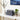Set of two blue shagreen boxes with a sleek, textured finish, ideal for adding style to any room.