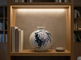 tengyun bookshelf interior hand-painted porcelain vase