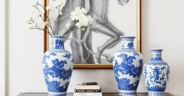 15+ Blue and White China Vase Ideas for Timeless Home Decor