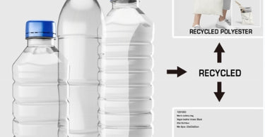 What kinds of material can RPET be?