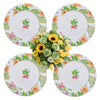 Appetizer Plates Set of 4 – Ceramic Appetizer Plate Set for Dining & Parties | Story&Suns