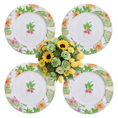 Appetizer Plates Set of 4 – Ceramic Appetizer Plate Set for Dining & Parties | Story&Suns