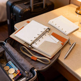 Card slots and zipper pocket for ID, credit cards, and coins