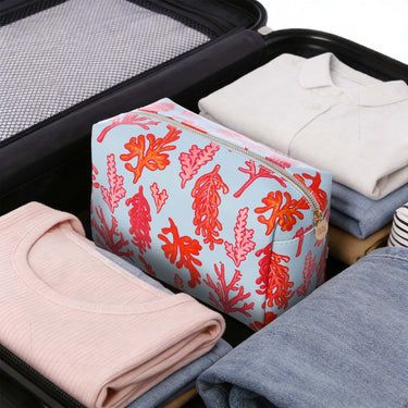 vegan leather cosmetic bag as a stylish gift idea