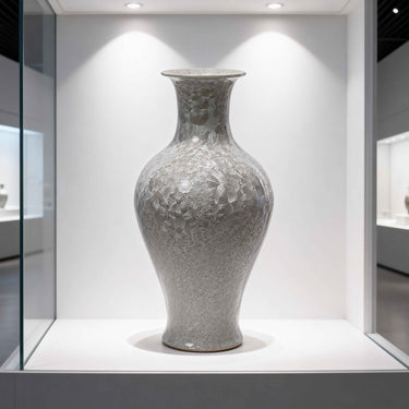 Jingdezhen vase styled with fresh flowers, perfect for gifting or centerpiece