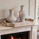 Close-up of  crystalline glaze, highlighting yin-yang depth and light effects