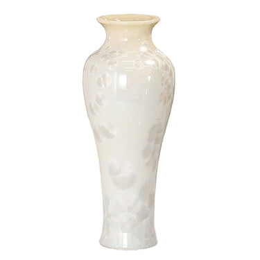 Complete crystalline home décor collection including tray, ceramic vases, ginger jar, and photo frame