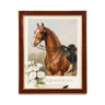 Luxury faux leather picture frame in 8x10 inch with metal edge and elegant design