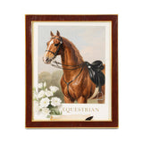 Luxury faux leather picture frame in 8x10 inch with metal edge and elegant design